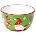 Certified International Christmas Presents Santa Ice Cream Bowl