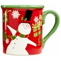 Certified International Christmas Presents Snowman Mug