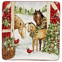 Certified International Christmas on the Farm Square Platter