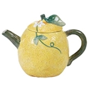 Certified International Citron 3-D Lemon Teapot