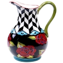 Certified International Classic Rose Pitcher