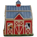 Certified International Clover Farm 3-D Barn Cookie Jar