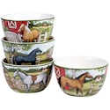 Certified International Clover Farm Ice Cream Bowl
