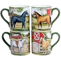 Certified International Clover Farm Mug