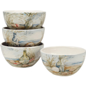 Certified International Coastal Landscape Ice Cream Bowl