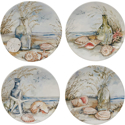 Certified International Coastal Landscape Salad Plate