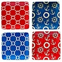 Certified International Coastal Life Canape Plate
