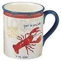 Certified International Coastal Life Lobster Mug