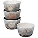 Certified International Coastal View Ice Cream Bowl