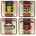 Certified International Coffee Always Canape Plate