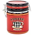 Certified International Coffee Always Clip Top Canister