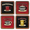 Certified International Coffee Always Dessert Plate