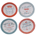 Certified International Country Fresh Canape Plate
