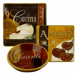 Discontinued Certified Intl Cucina Dinnerware by Angela Staehling