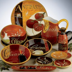 Discontinued Certified Intl Cucina Dinnerware by Angela Staehling