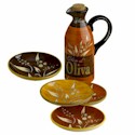 Certified International Cucina 5-Piece Olive Oil Set