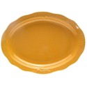 Certified International Cuisineware Gold Oval Platter