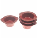 Certified International Cuisineware Red Ramekin
