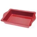 Certified International Cuisineware Red Rectangular Baker