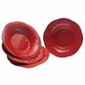 Certified International Cuisineware Red Soup Bowl