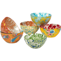 Certified International Damask Floral Ice Cream Bowl