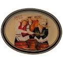 Certified International Days of Wine Oval Platter