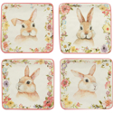 Certified International Easter Garden Canape Plate