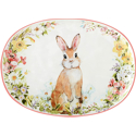 Certified International Easter Garden Oval Platter