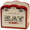 Certified International Eat at Mom's Napkin Holder