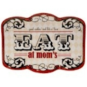 Certified International Eat at Mom's Rectangular Platter
