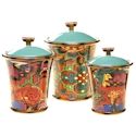 Certified International Eden Ranch Canister Set