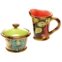 Certified International Eden Ranch Sugar and Creamer Set