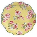 Certified International English Garden Salad/Dessert Plate