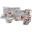 Certified International Evergreen Christmas Dinnerware Set