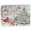 Certified International Evergreen Christmas Rectangular Platter
