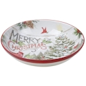 Certified International Evergreen Christmas Serving/Pasta Bowl