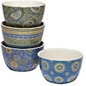 Certified International Exotic Garden Paisley Ice Cream Bowl