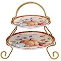 Certified International Fall Inspiration 2-Tier Server