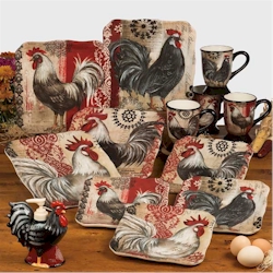 Certified International Fancy Rooster