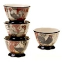 Certified International Fancy Rooster Ice Cream Bowl
