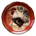 Certified International Fancy Rooster Pasta Serving Bowl