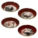 Certified International Fancy Rooster Soup/Pasta Bowl