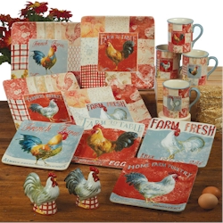 Certified International Farm House Rooster