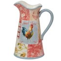 Certified International Farm House Rooster Pitcher