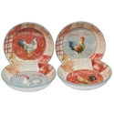 Certified International Farm House Rooster Soup/Pasta Bowl