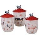 Certified International Farmhouse Canister Set