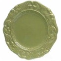 Certified International Firenze Green Dessert Plate