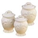 Certified International Firenze Ivory Canister Set