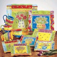 Certified International Floral Brights