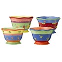 Certified International Floral Brights Ice Cream Bowls